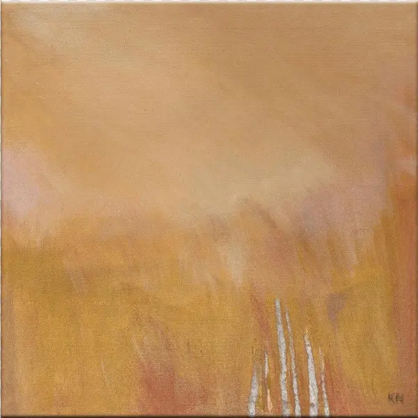 10kh Fire Study - Fire Study 3 By Karen Hopkins Wall Art Size: 76 Cm