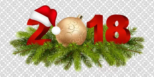 2018 Christmas Png Clipart Christmas Day Clip Art - Urari De Anul Nou 2018