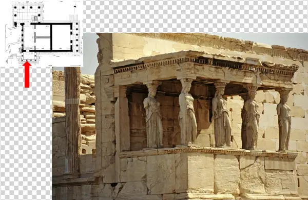 Art History 101 With Barnard At University Of Nebraska - Erechtheum