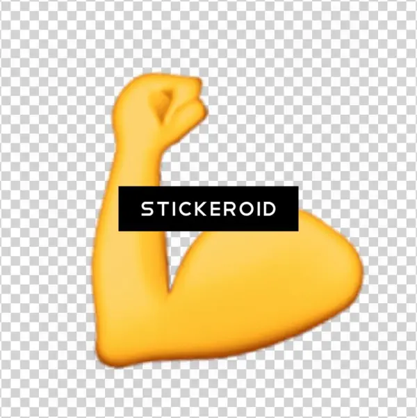 Bicep Muscle - Cushion Cover 40x40 Tense Biceps Pillowcase- 40 X 40