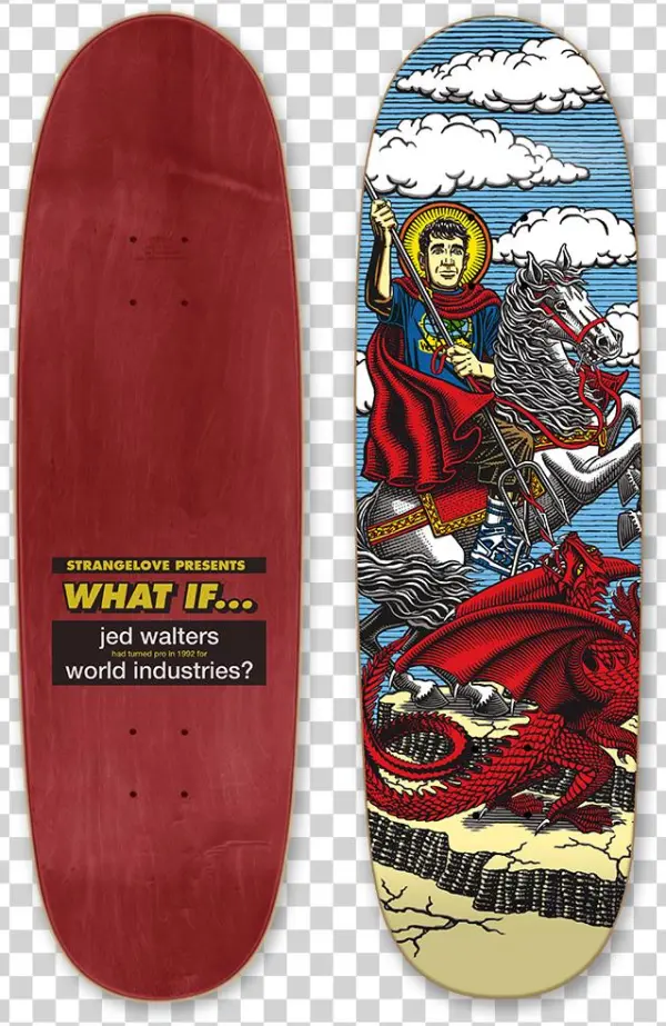 Big Thanks To Nick Halkias And Sean Cliver For The - 90's Skateboards Sean Cliver World Industries