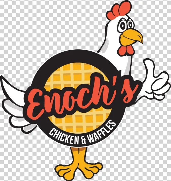 Enoch's Chicken & Waffles - Cartoon