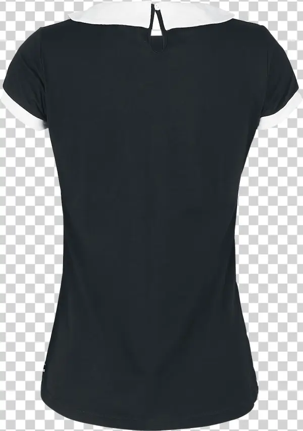 Gothicana By Emp Pentagram Shirt Black T-shirt 340217 - Flexagon Waistcoat Lite