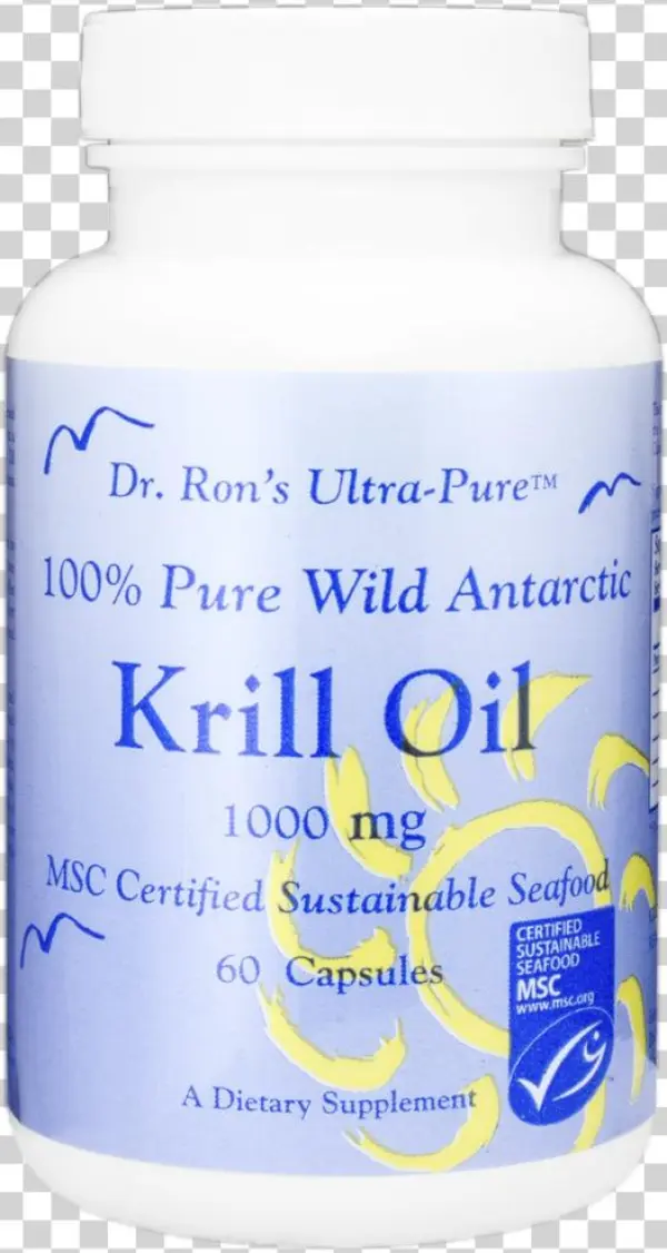 Krill Oil, 1000 Mg, 60 Caps - Electric Blue