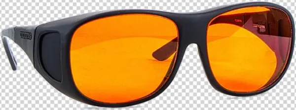 Orange Forensic Laser Goggles - Foxfury Lighting Solutions