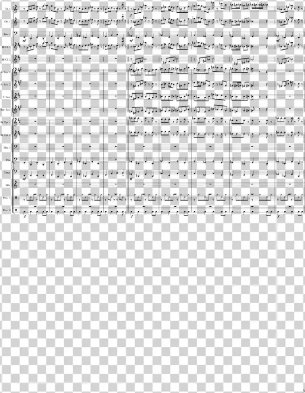 Papyrus' Theme Sheet Music 3 Of 5 Pages