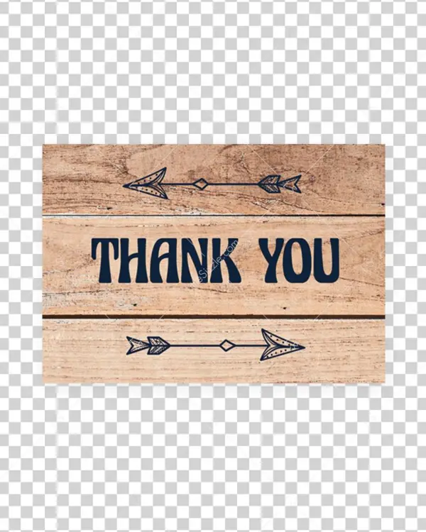 Rustic Woods Thank You Card Printable By Littlesizzle - Portable Network Graphics