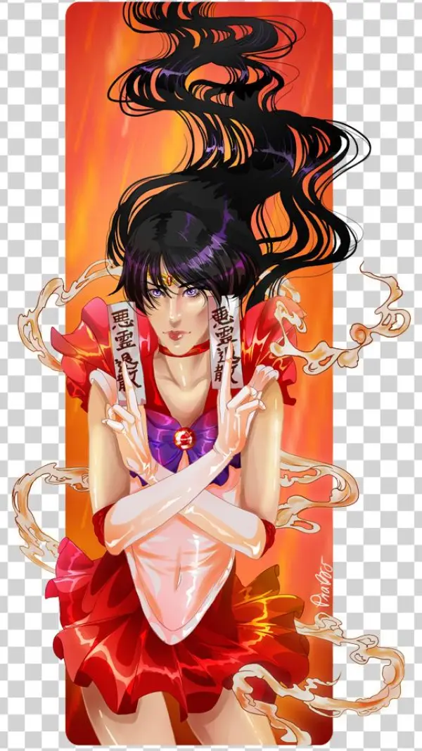 Sailor Mars By Pirastro - Illustration