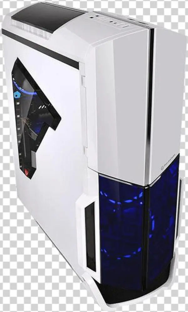 Thermaltake Versa N21 Snow W/ Window Atx White/black - Thermaltake Versa N21 Snow Spcc Mid Tower Gaming Computer