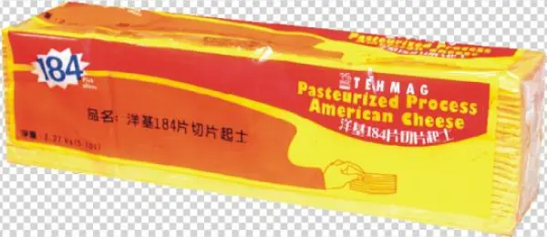 184 Sliced Cheddar Cheese - 美國 起 司 片