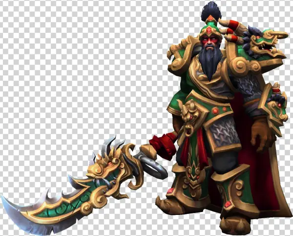 Arthas Guan Yu Skin 2 - Illustration