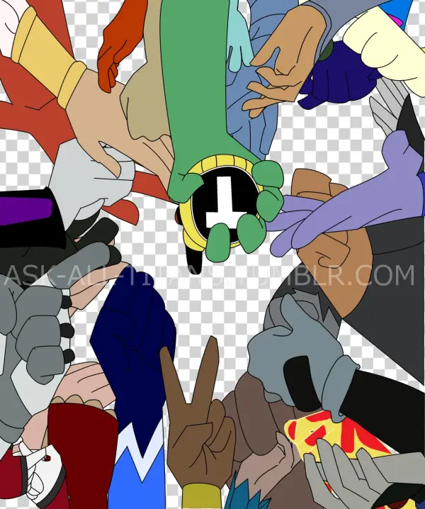 Ask All Titans - Cartoon