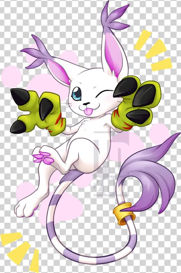 Cutie Kitty Gatomon - Cartoon