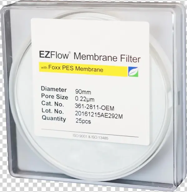 Ezflow Membrane Disc Filter, Pes,