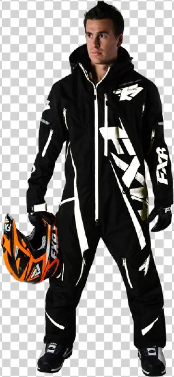 Fxr Mono Suit Black White