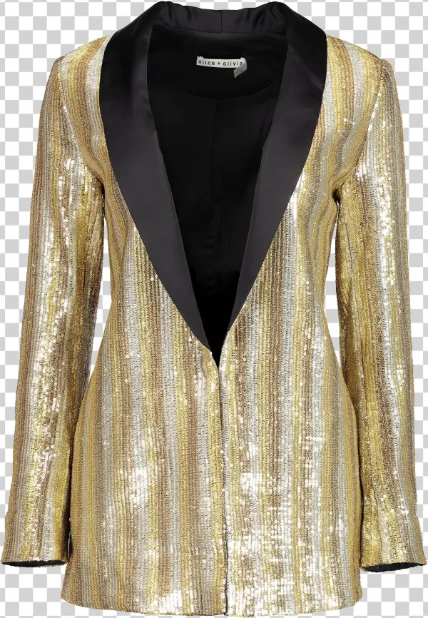 Jace Embellished Shawl Collar Oversized Blazer