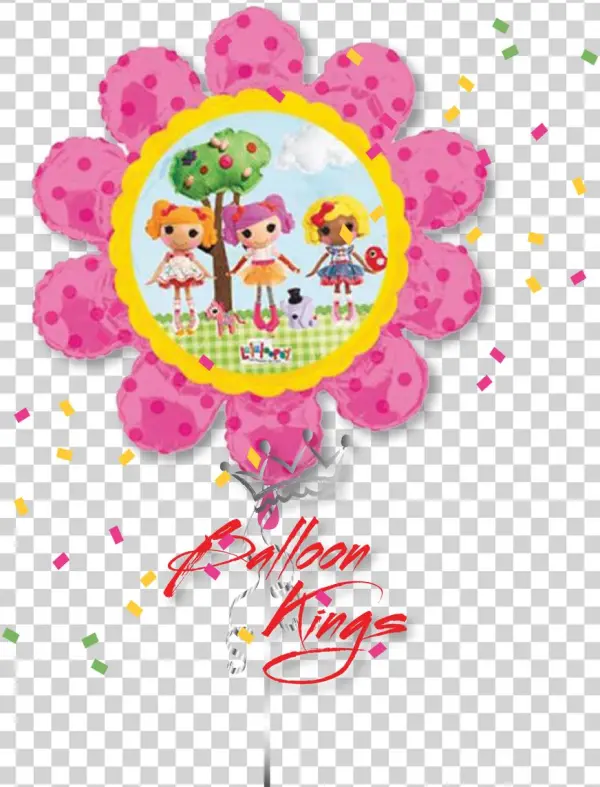Lalaloopsy Flower - Lalaloopsy Party - Lalaloopsy Supershape Foil Balloon