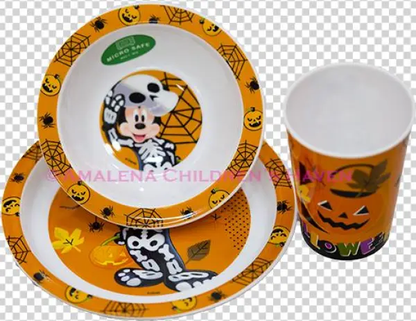 Mickey Mouse Halloween Dinning Ware - Illustration