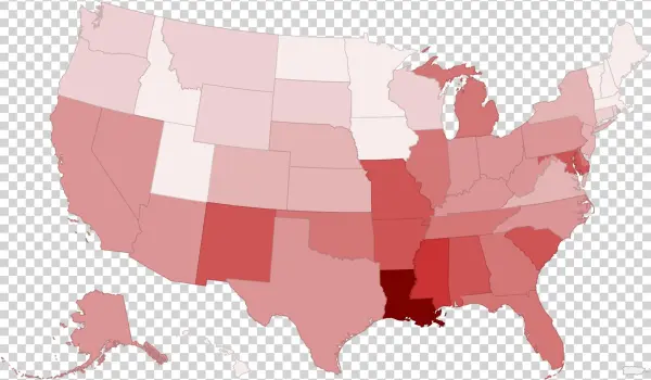 Open - Homicide Rate By State