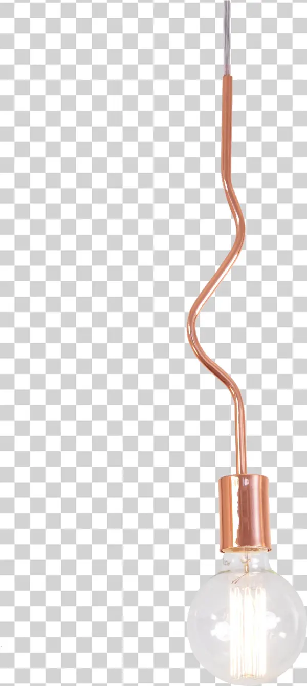 Pendente Brotas Em Metal Para 1 Lâmpada - Ceiling Fixture