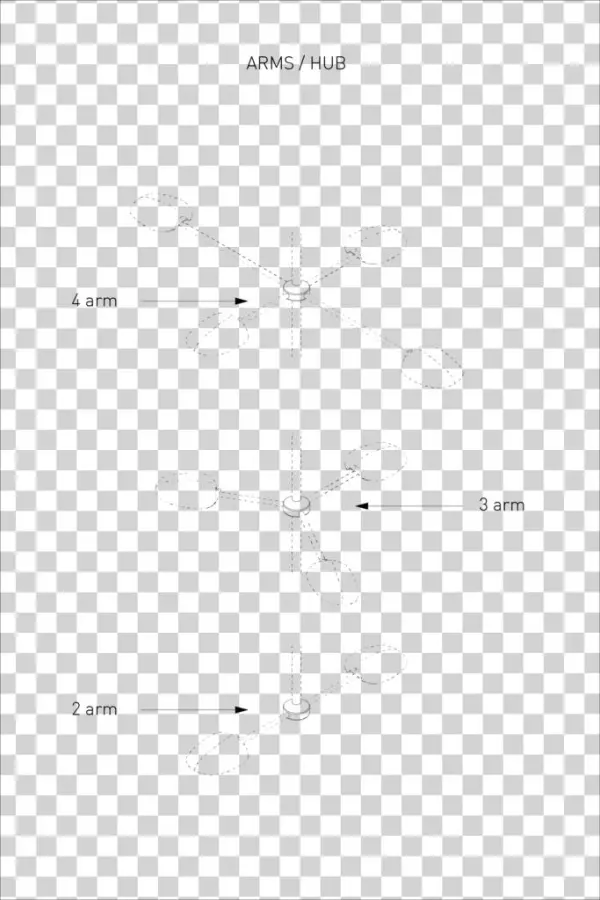 Pilot Chandelier - Diagram