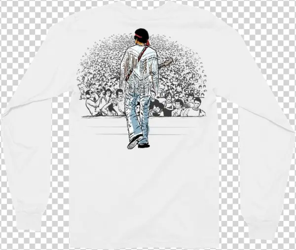 Purple Haze Long Sleeve T - Sleeve