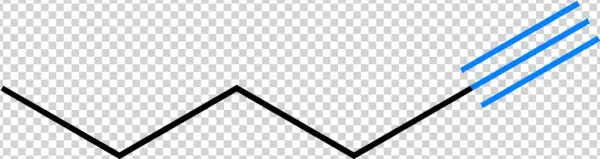 Skeletal Formulae Terminal Triple Bond