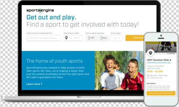Sportsengine Launches North America's Largest Youth - Sports