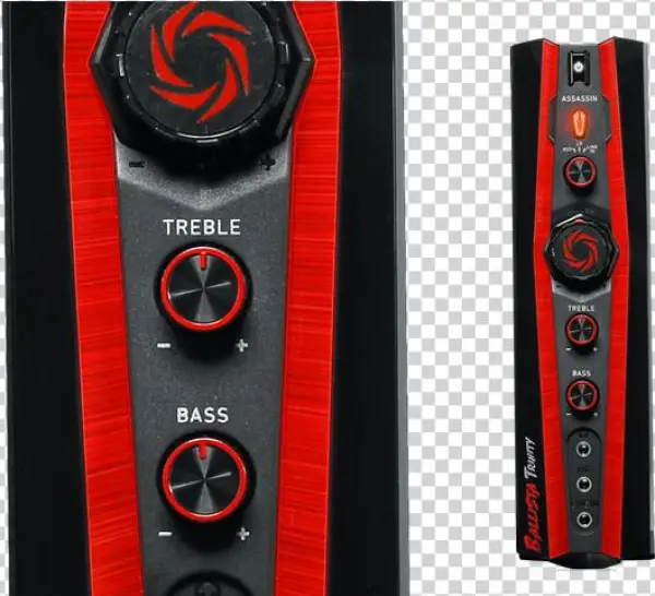 The Control Box Has 1 Rca And 2 Aux Inputs, Making - Avermedia Ballista Trinity Gaming Speakers, 2.1 Sound
