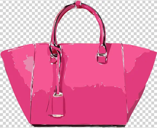This Free Icons Png Design Of Pink Leather Handbag