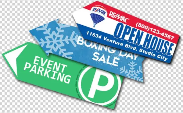 Arrow Spinner Sign, Street Arrow Sign