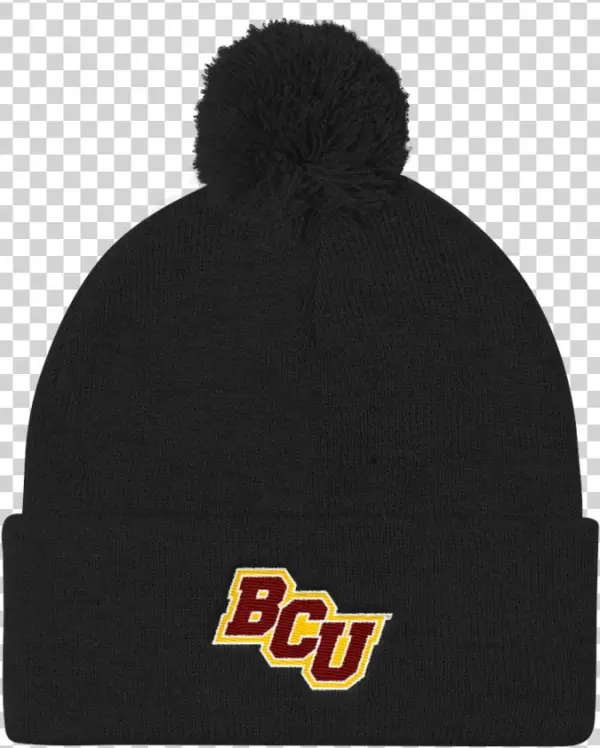 Bethune-cookman University Pom Pom Knit Cap