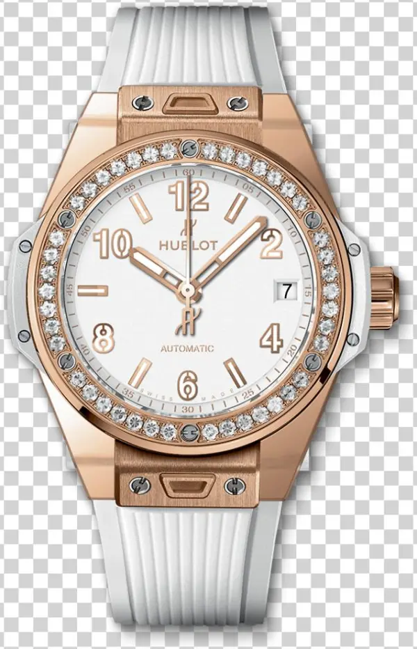 Big Bang One Click King Gold White Diamonds