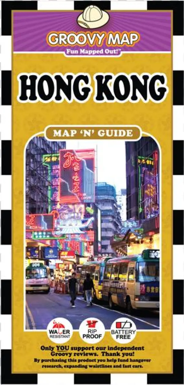 Groovy Hong Kong Map E6,