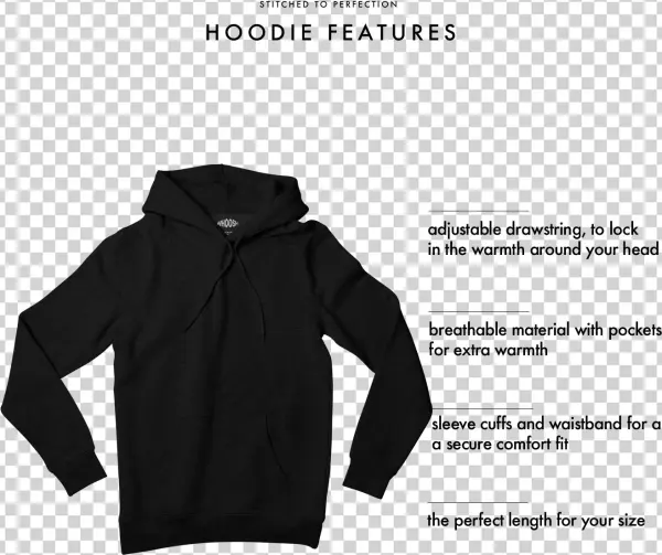 Hoodie, Stitched To Perfection