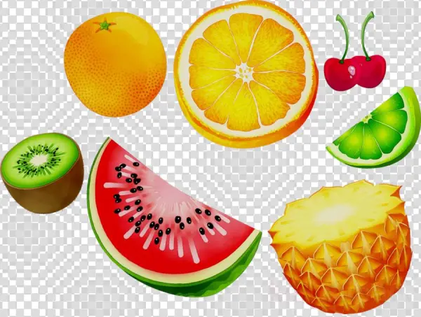 Natural Foods Clipart Watermelon Vegetarian Cuisine