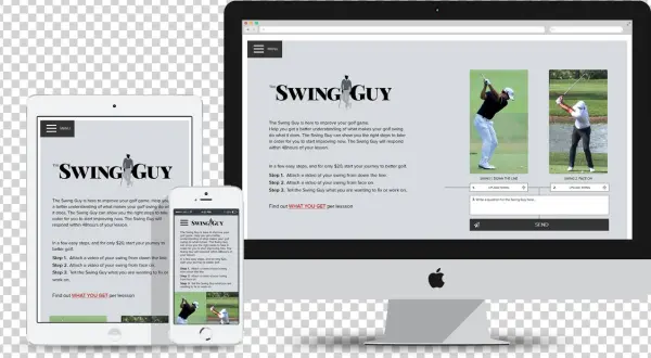 The Swing Guy Is Here To Improve Your Golf Game