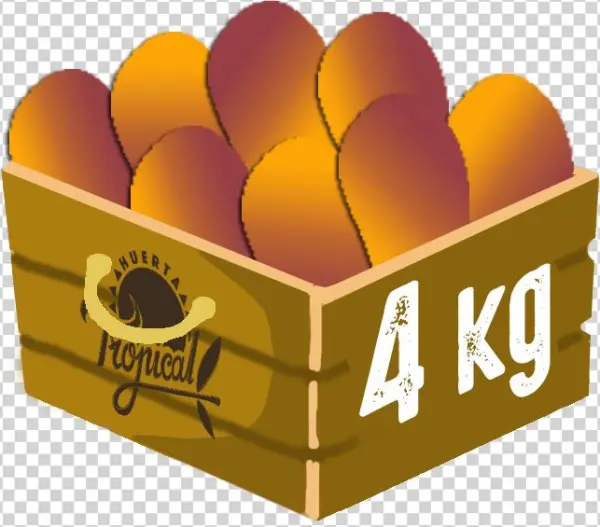 4kg De Peso Caja De Cuatro Kilogramos De Mangos
