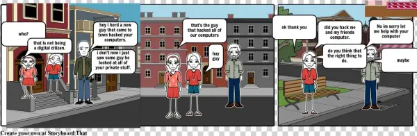 When The Bad Guy Came To Town