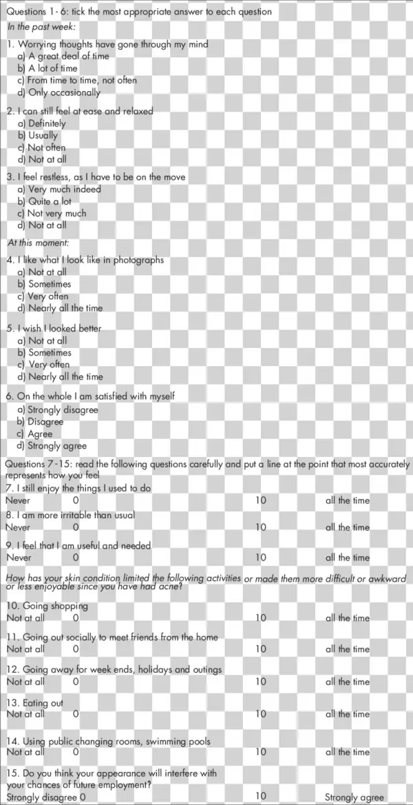 Apsea Assessment Of Psychological And Social Effects