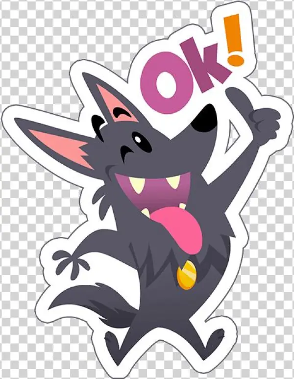 Dog Butthole Sticker