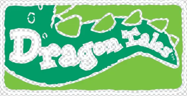 Dragon Tales Logo Clean Men's Ringer T-shirt