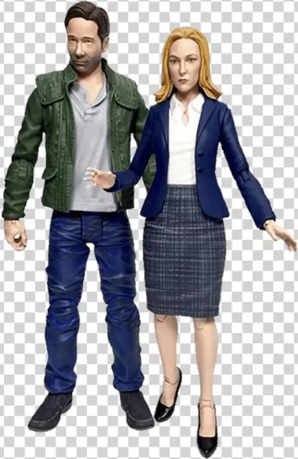 Fox Mulder Or Dana Scully 7” Action Figure