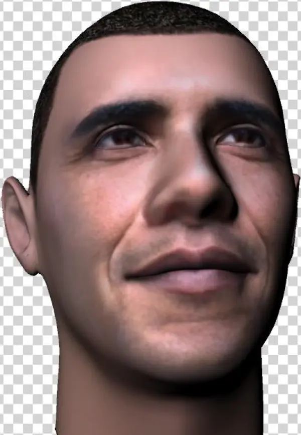 Obama Head Png
