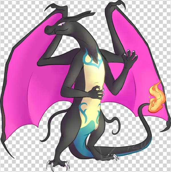 Salazzle Charizard Fusion