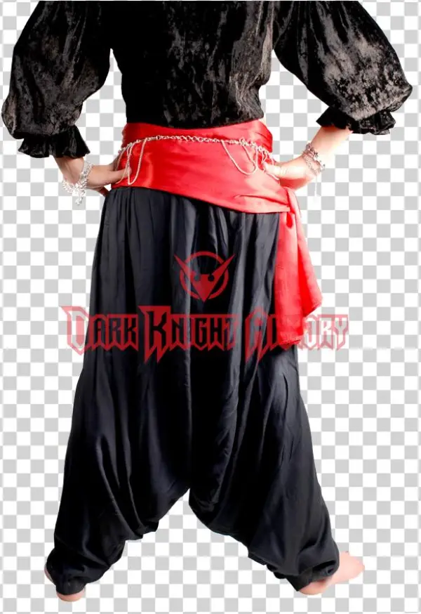 Satin Pirate Sash Bandana