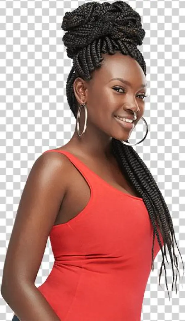 African Hair Bra - Headpiece