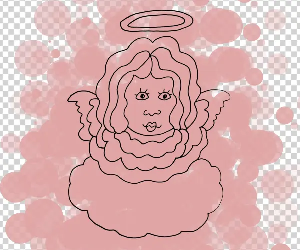 Christmas Angel - Illustration