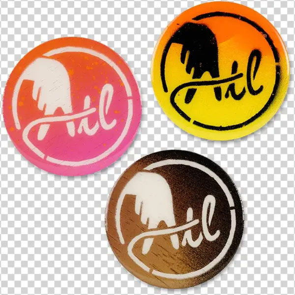 Custom Wood Magnet - Circle