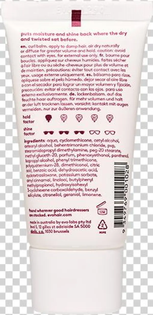 Evo Liquid Rollers Curl Balm 30ml Catalog